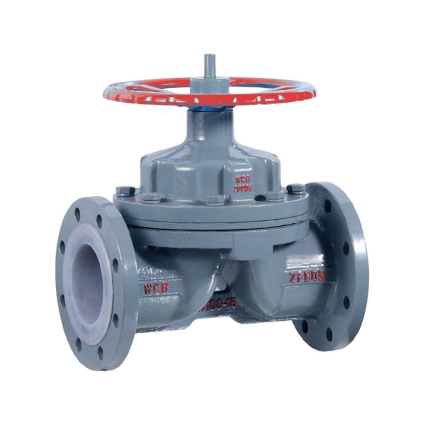 Fluorine Lined Diaphragm Valve