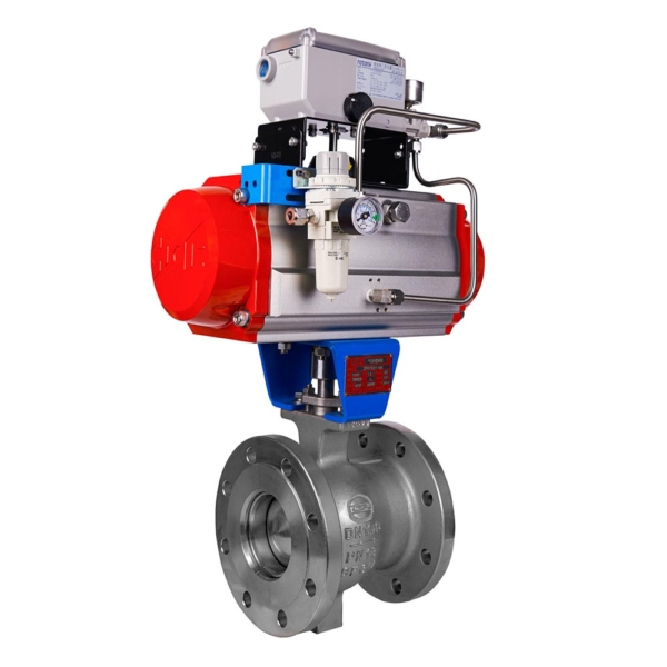 ZPRY Pneumatic V Ball Regulating Valve